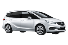 Van Hire Bushey - Vauxhall Zafira 5 + 2 - Minibus hire Bushey